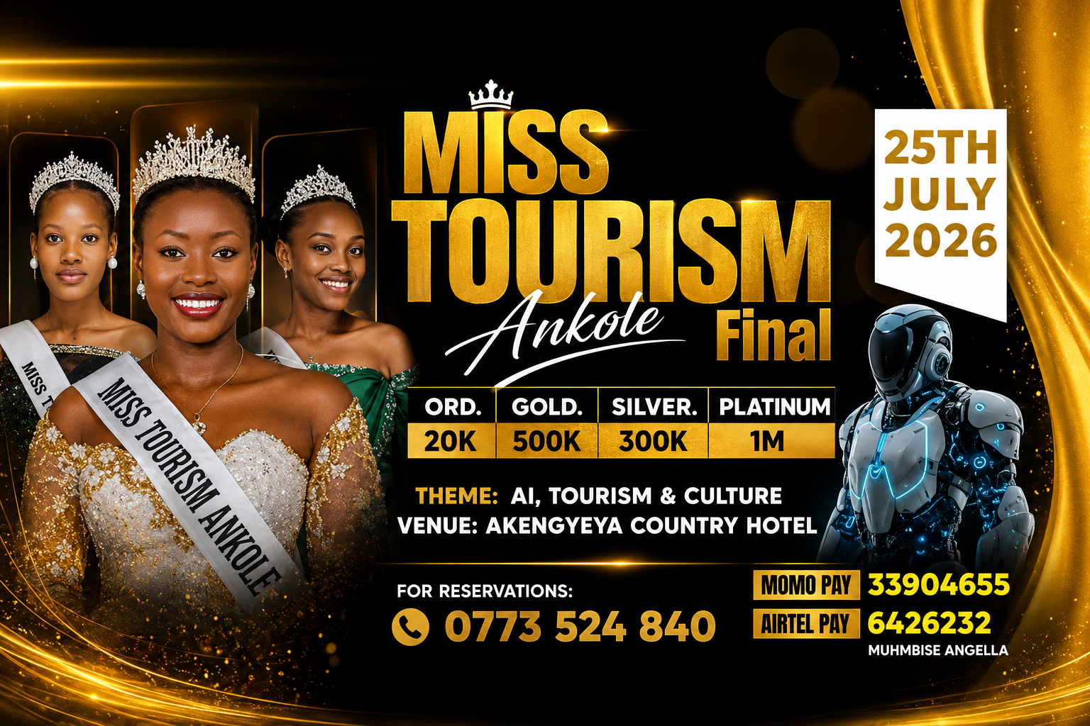Ankole Toursm Miss 2026